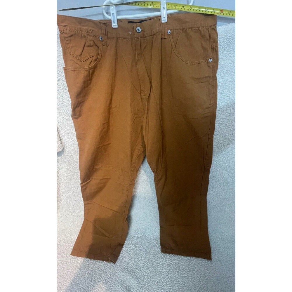 Rocawear Pants Mens Chino Canvas Classic Fit Brown Pants Size W44